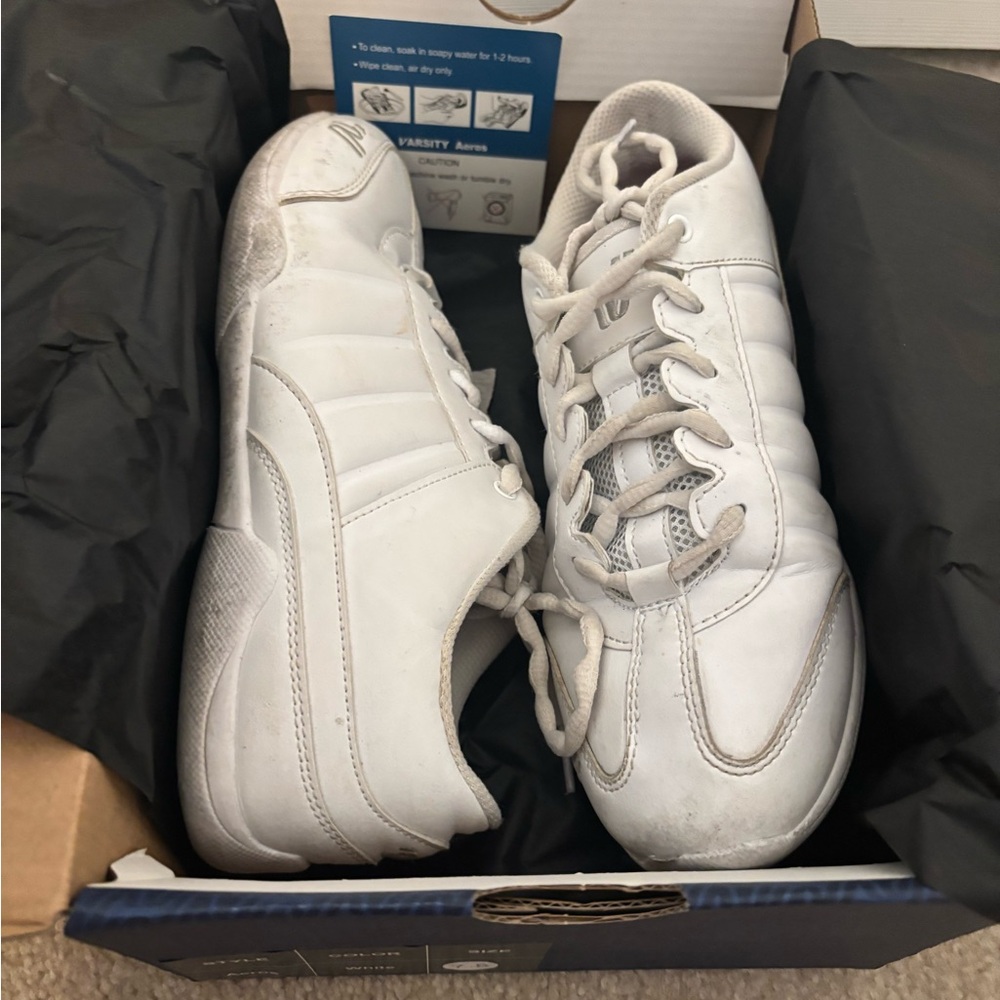 Varsity Cheerleader II White Cheerleading Shoes 7.5